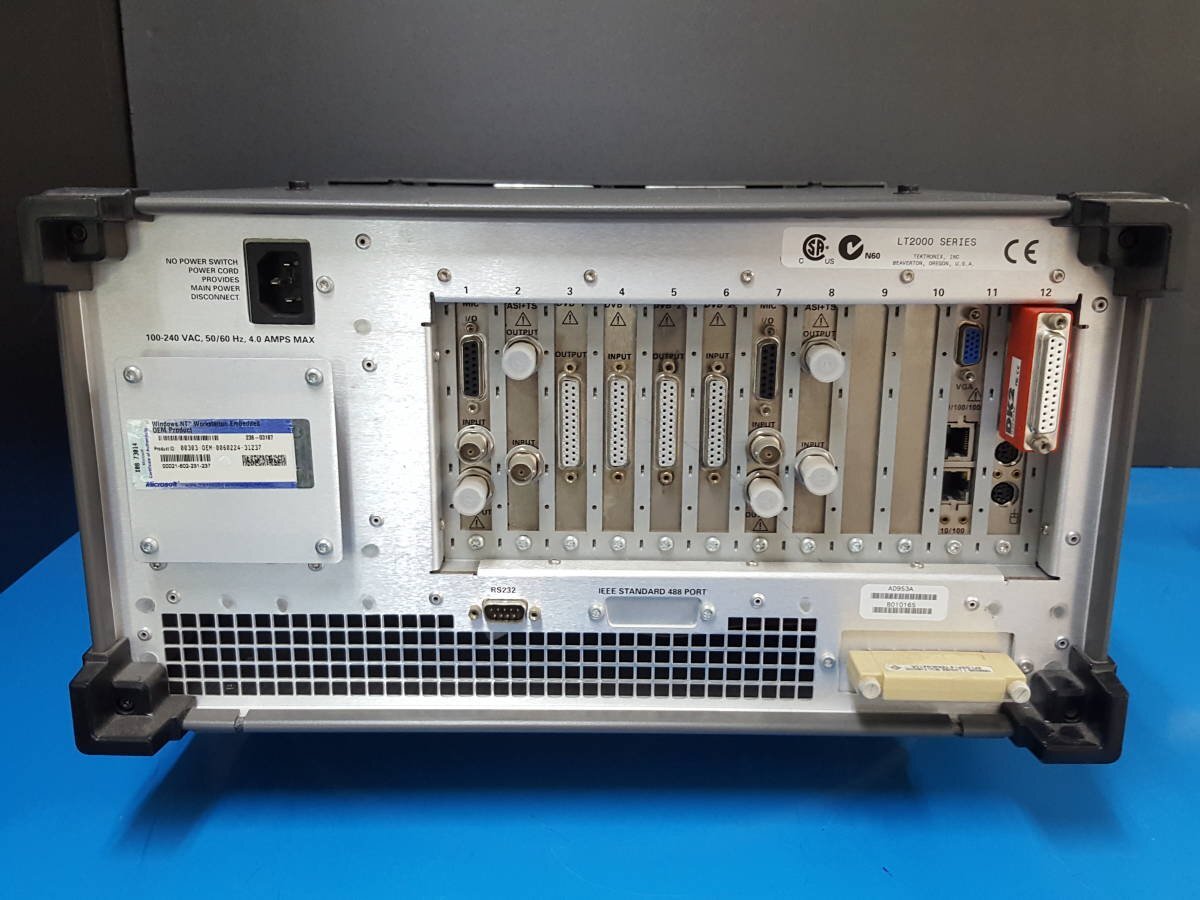 Tektronix AD953A MPEG Test System (as-is) [e1132046196]