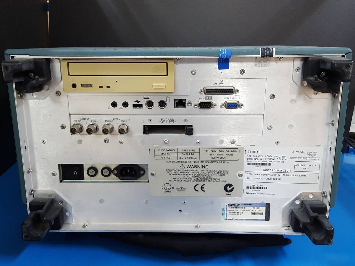 Tektronix TLA613 Logic Analyzer 102 channels (as-is) [l1132063154]