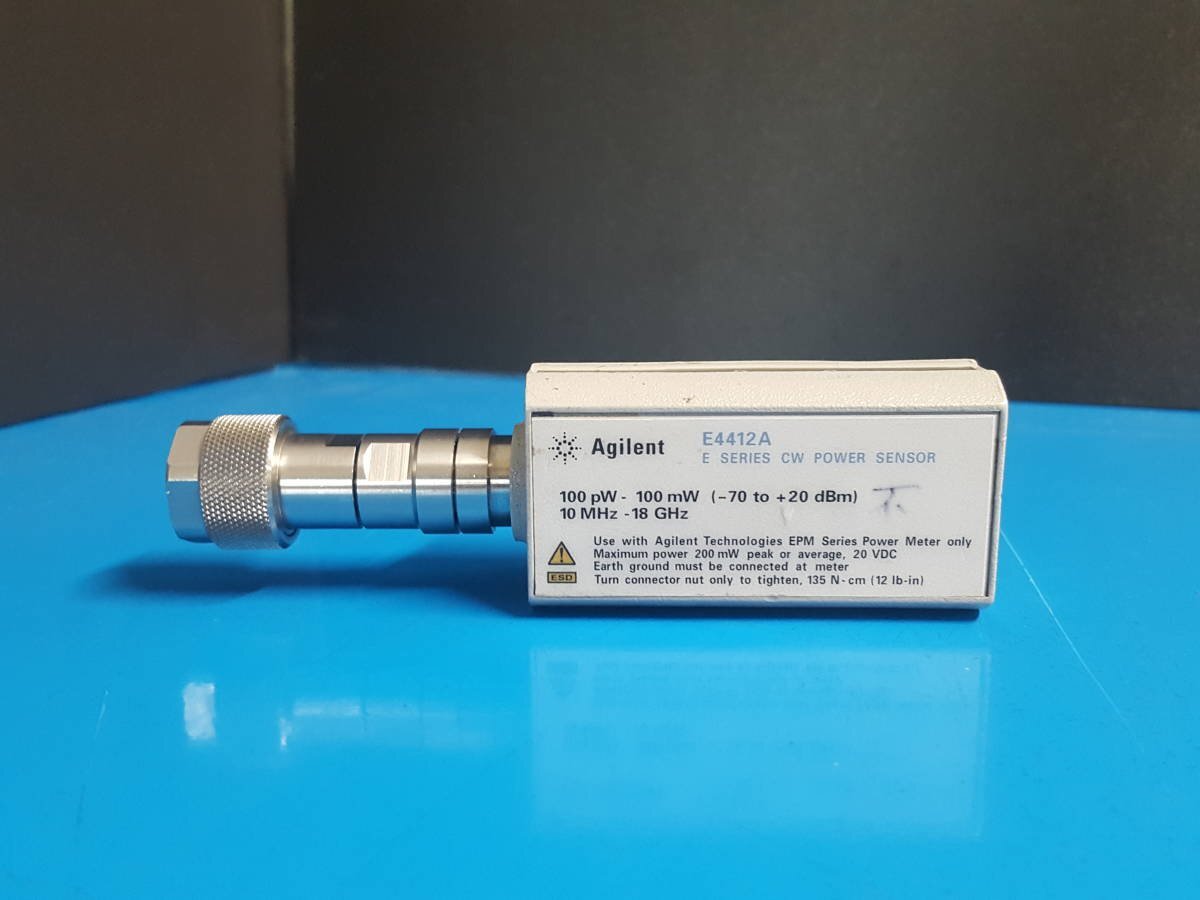 Agilent E4412A CW Power Sensor 10MHz-18GHz (as-is) [c1132174438]