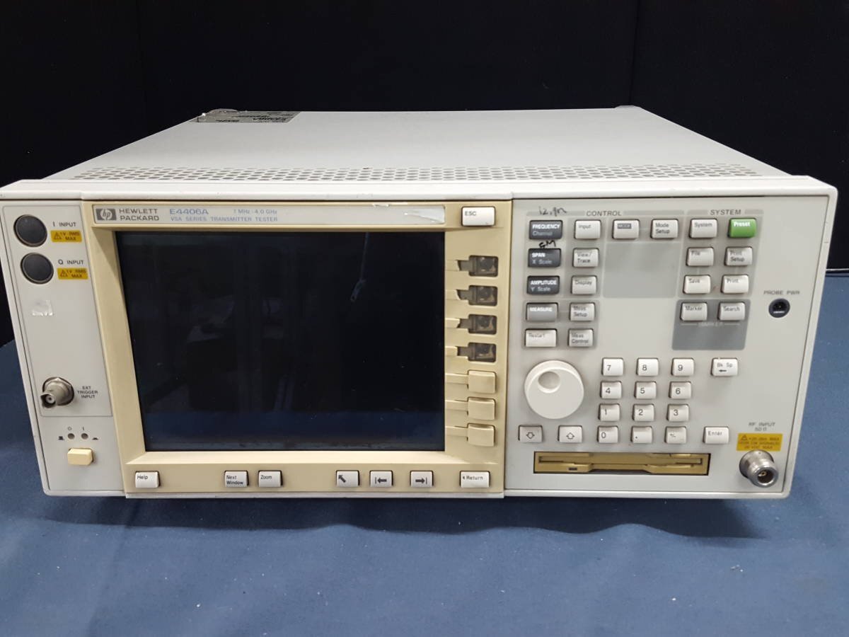 HP E4406A Transmitter Tester 7MHz - 4GHz (as-is) [b1132200854]