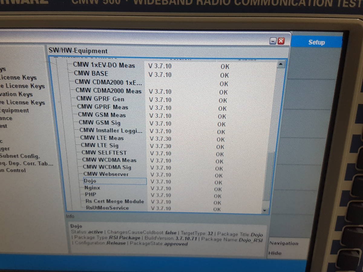 NBC R&S CMW500 Wideband Radio Tester [d1132203975]