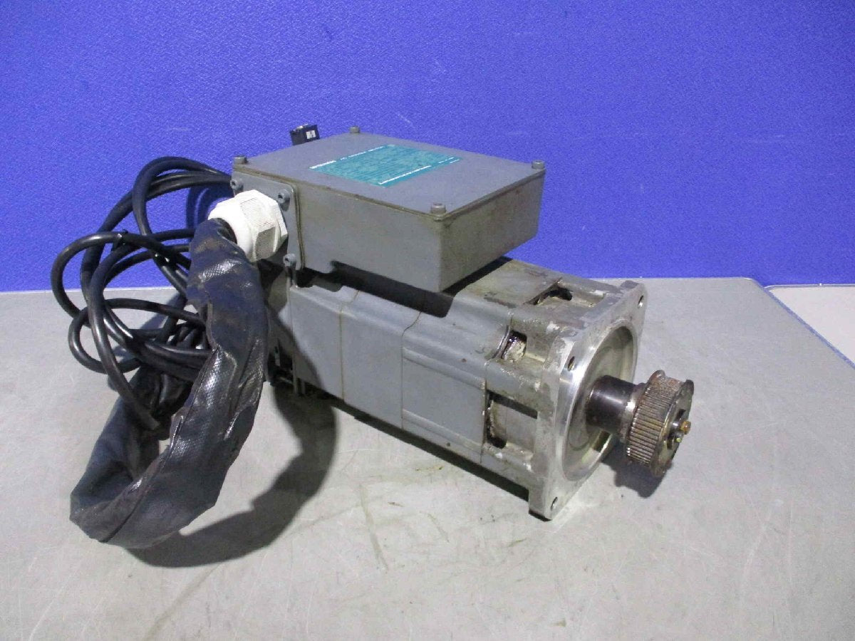Used MITSUBISHI AC SPINDLE MOTOR SJ-PF0.75-01 (KAUR60406E002)