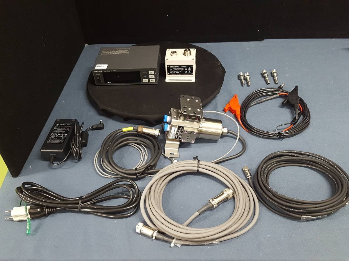 Ono Sokki DF-2200 Fuel Flow Meter with FP-4135 Flow Sensor [b1132224777]