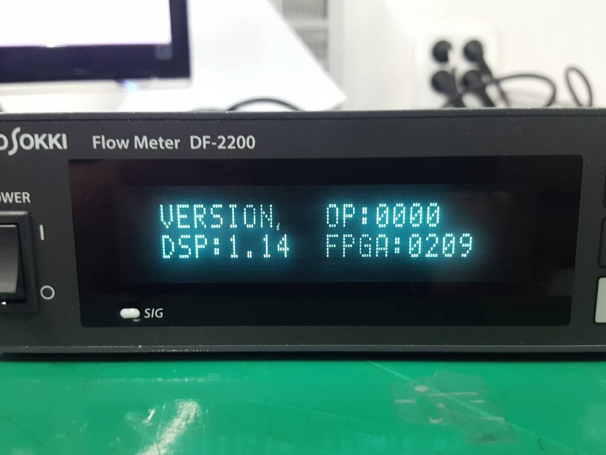 Ono Sokki DF-2200 Fuel Flow Meter with FP-4135 Flow Sensor [b1132224777]