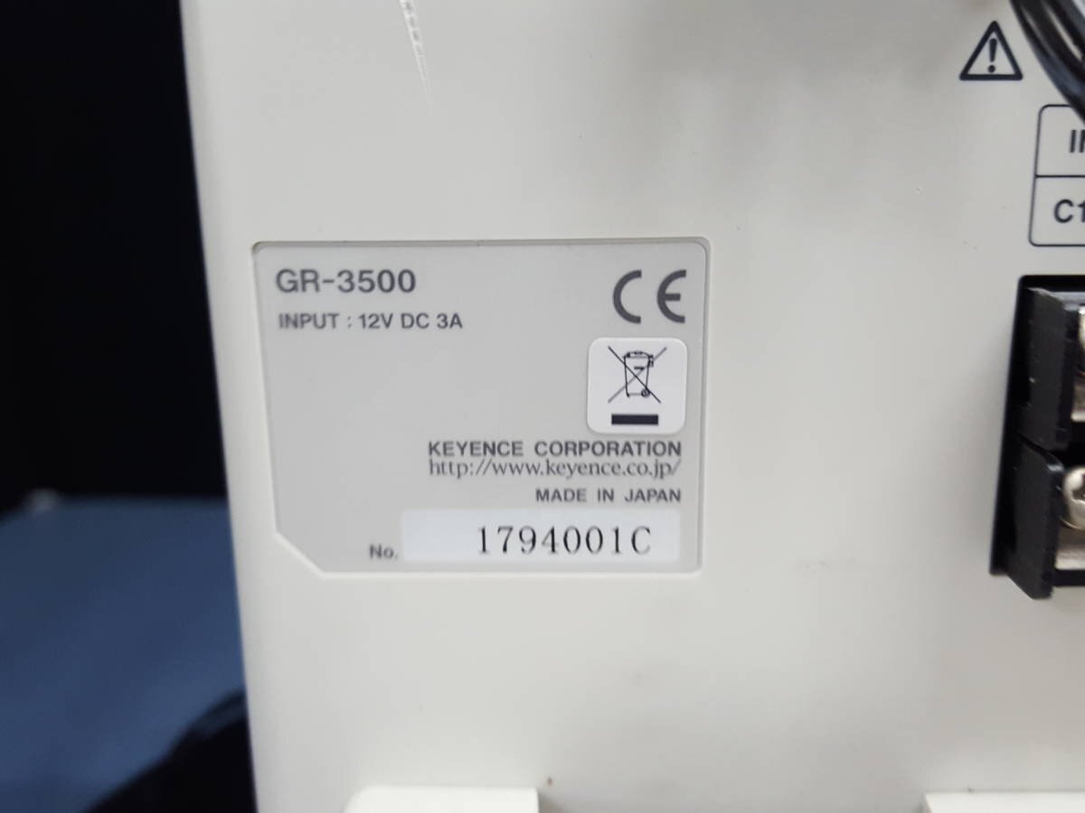 Keyence GR-3500 PC Link High-Performance Recorder with GR-B16 [f1132350040]