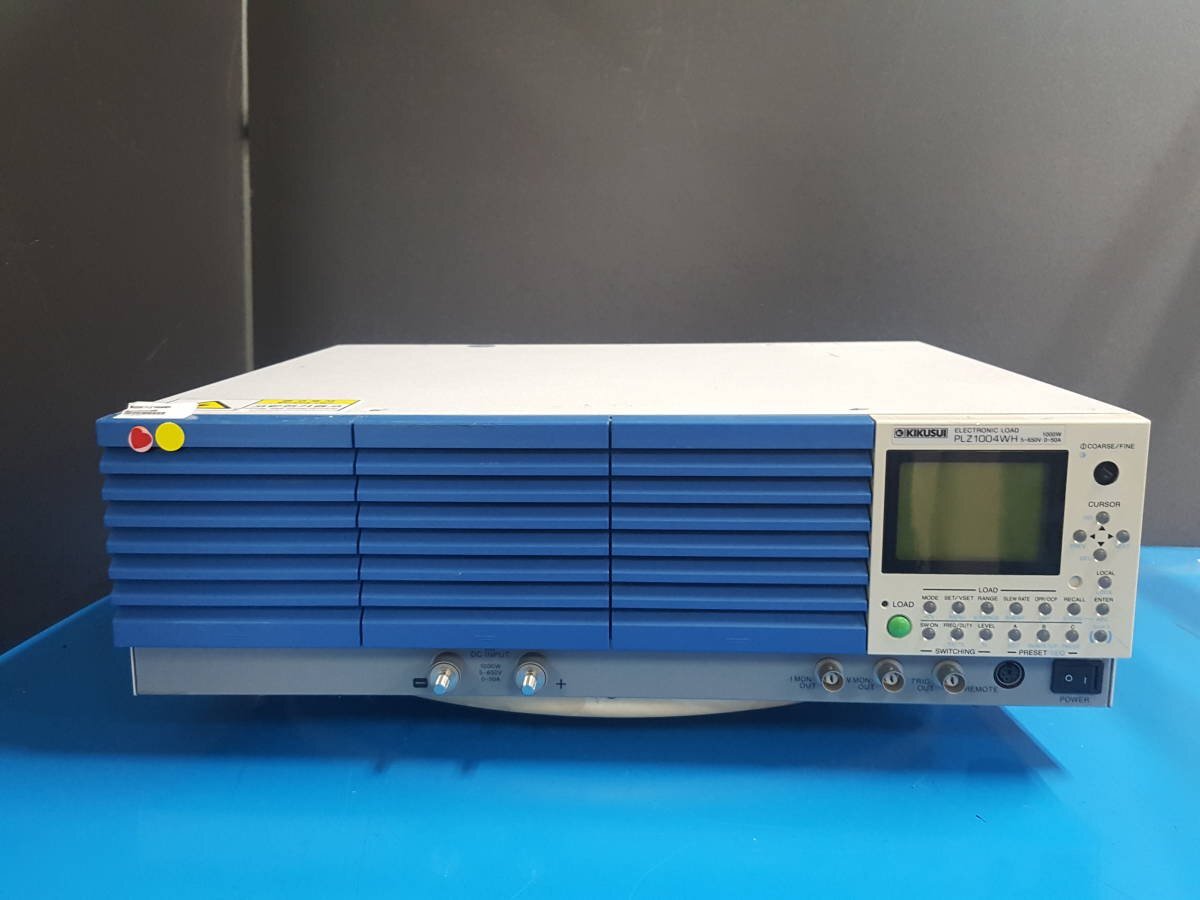 Kikusui PLZ1004WH Electronic Load 650V 50A 1000W (as-is) [r1132633961]