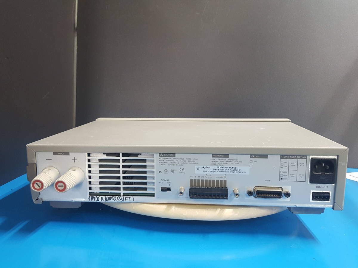 Agilent 6060B DC Electronic Load 3-60V 0-60A 300W (as-is) [p1132647863]