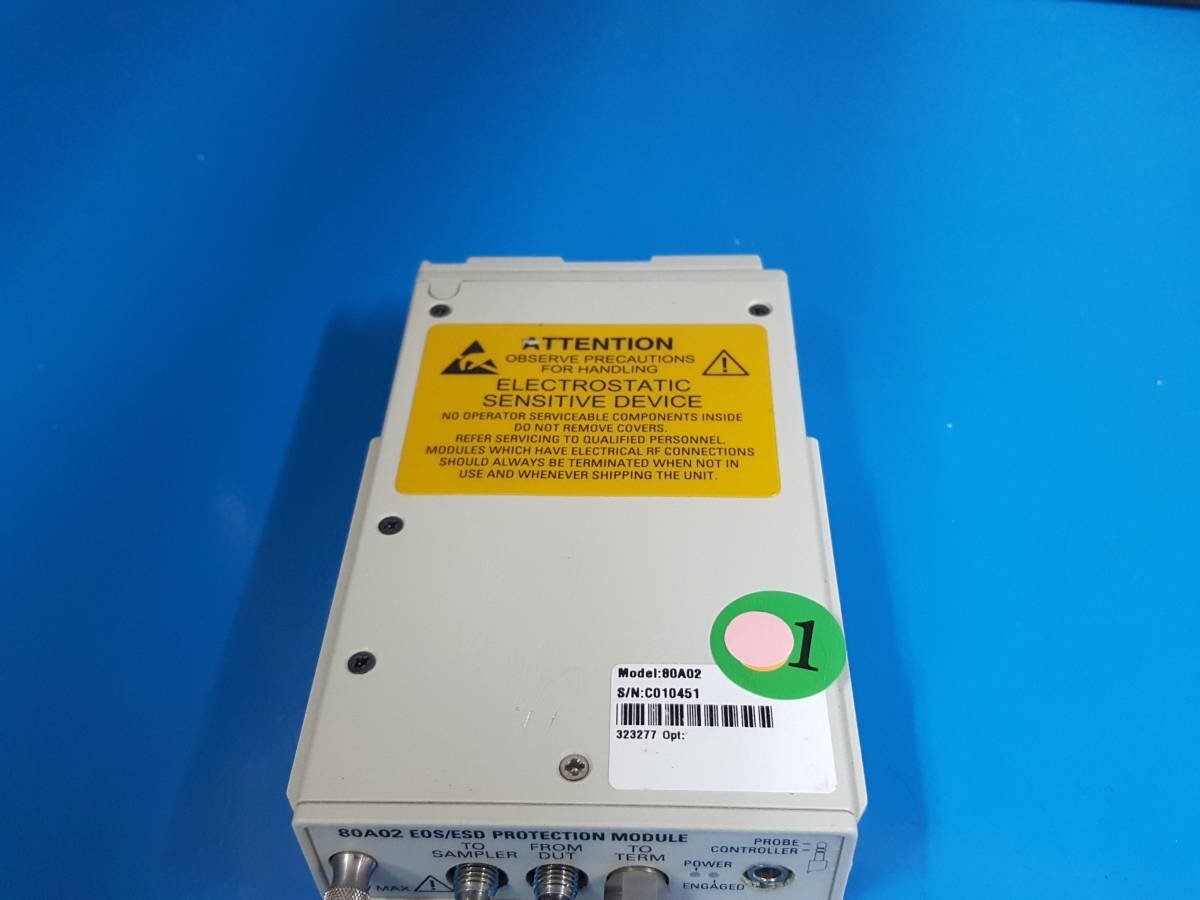 Tektronix 80A02 EOS/ESD Protection Module 25GHz [d1132705006]
