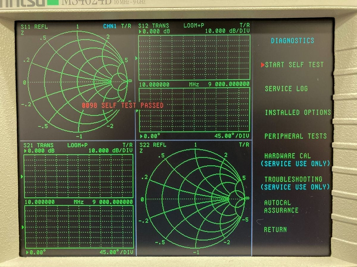 Anritsu MS4624B Network Analyzer 10MHz-9GHz [m1132819771]