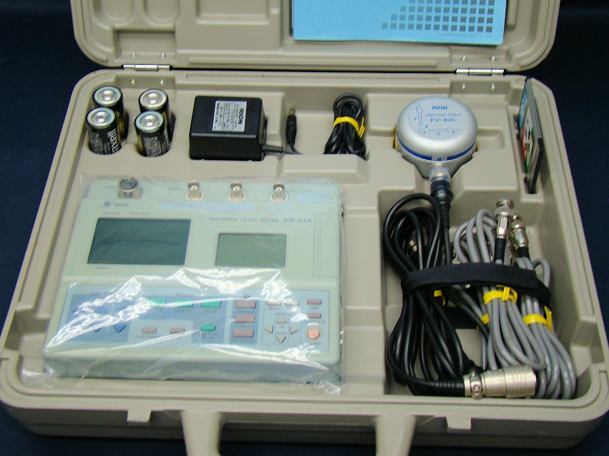 RION VM-53A Vibration Level Meter [k1132836734]