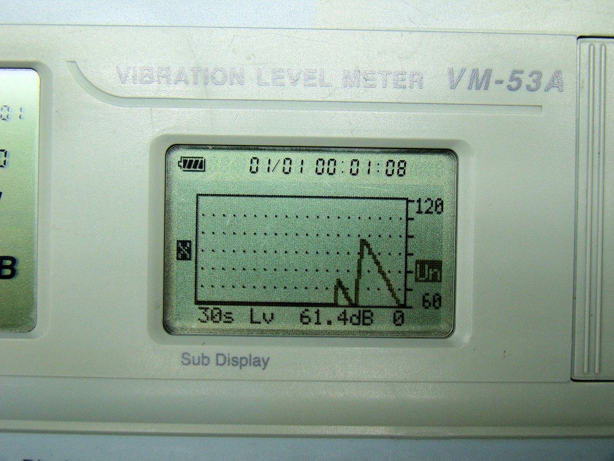 RION VM-53A Vibration Level Meter [k1132836734]