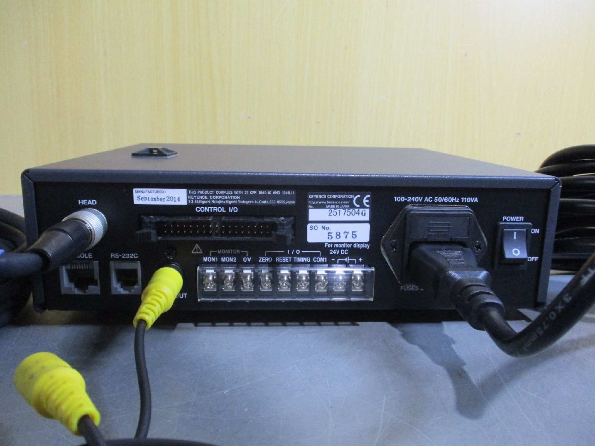 KEYENCE LT-9501H Controller Camera Function [j1132851432]