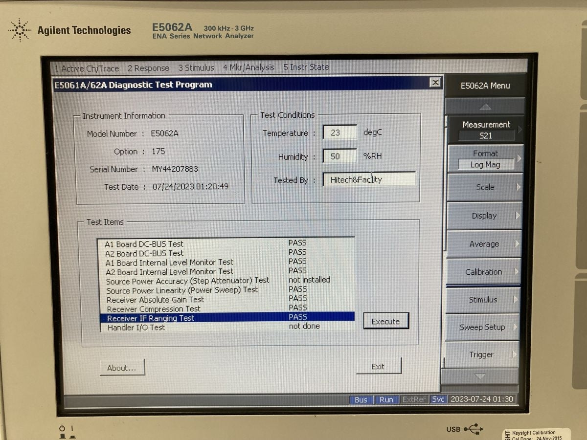 Agilent E5062A ENA Network Analyzer [h1133126287]