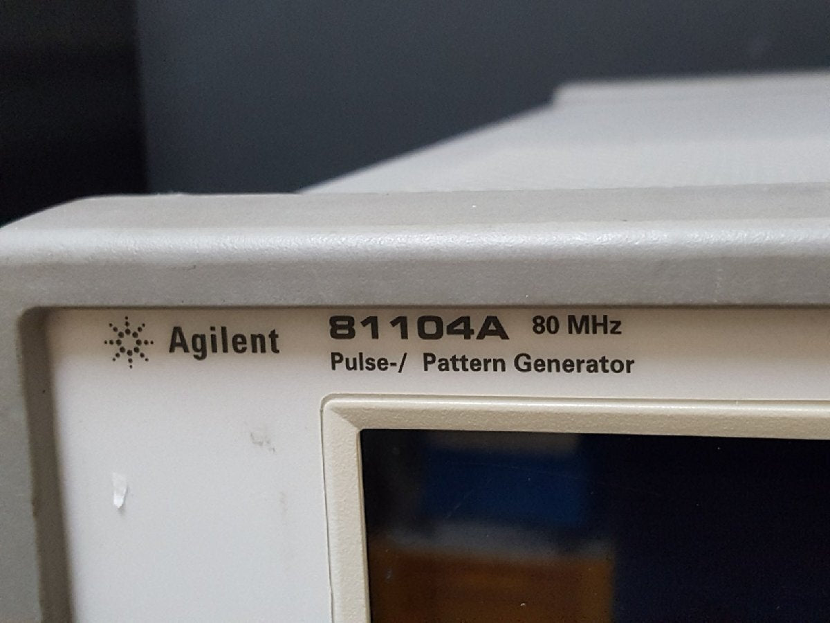 Agilent 81104A Pulse Pattern Generator 80MHz (as-is) [t1133241162]