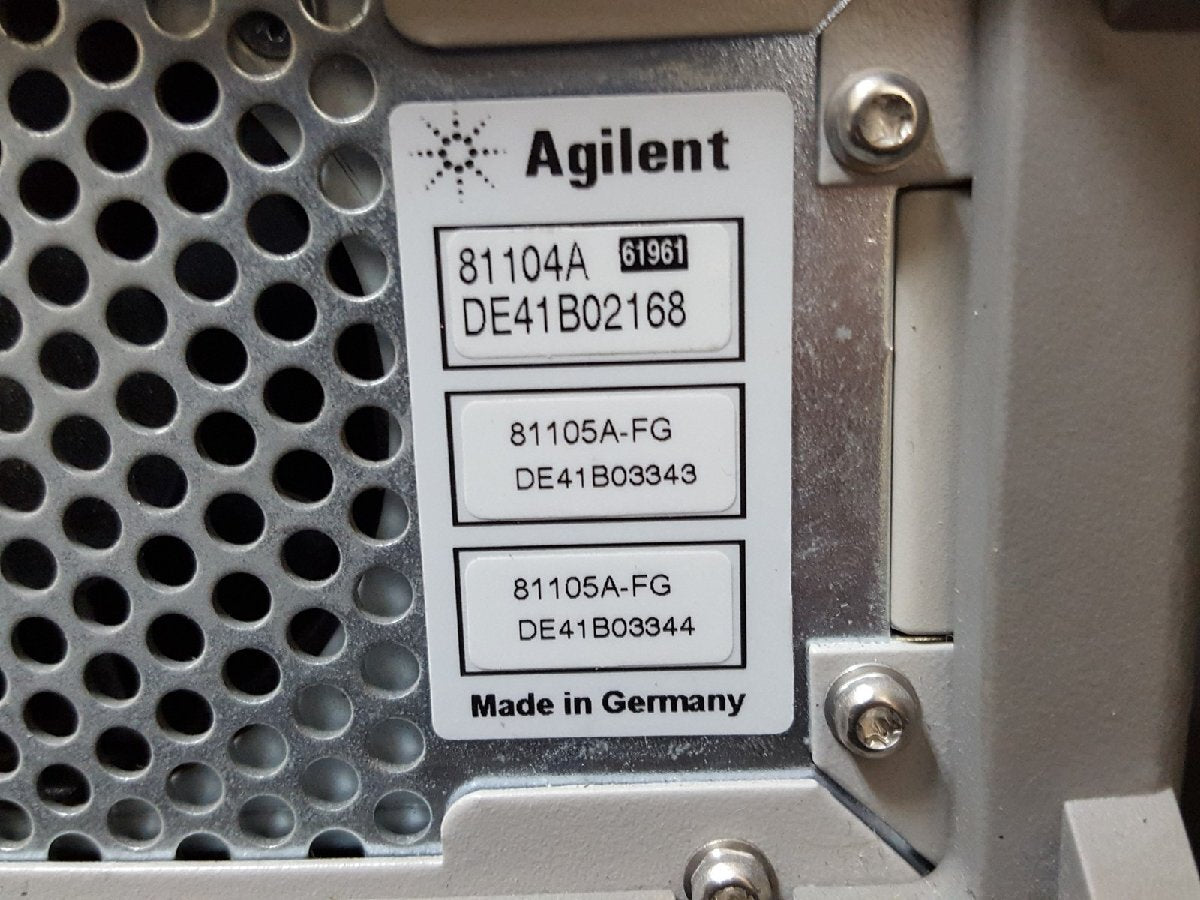 Agilent 81104A Pulse Pattern Generator 80MHz (as-is) [t1133241162]