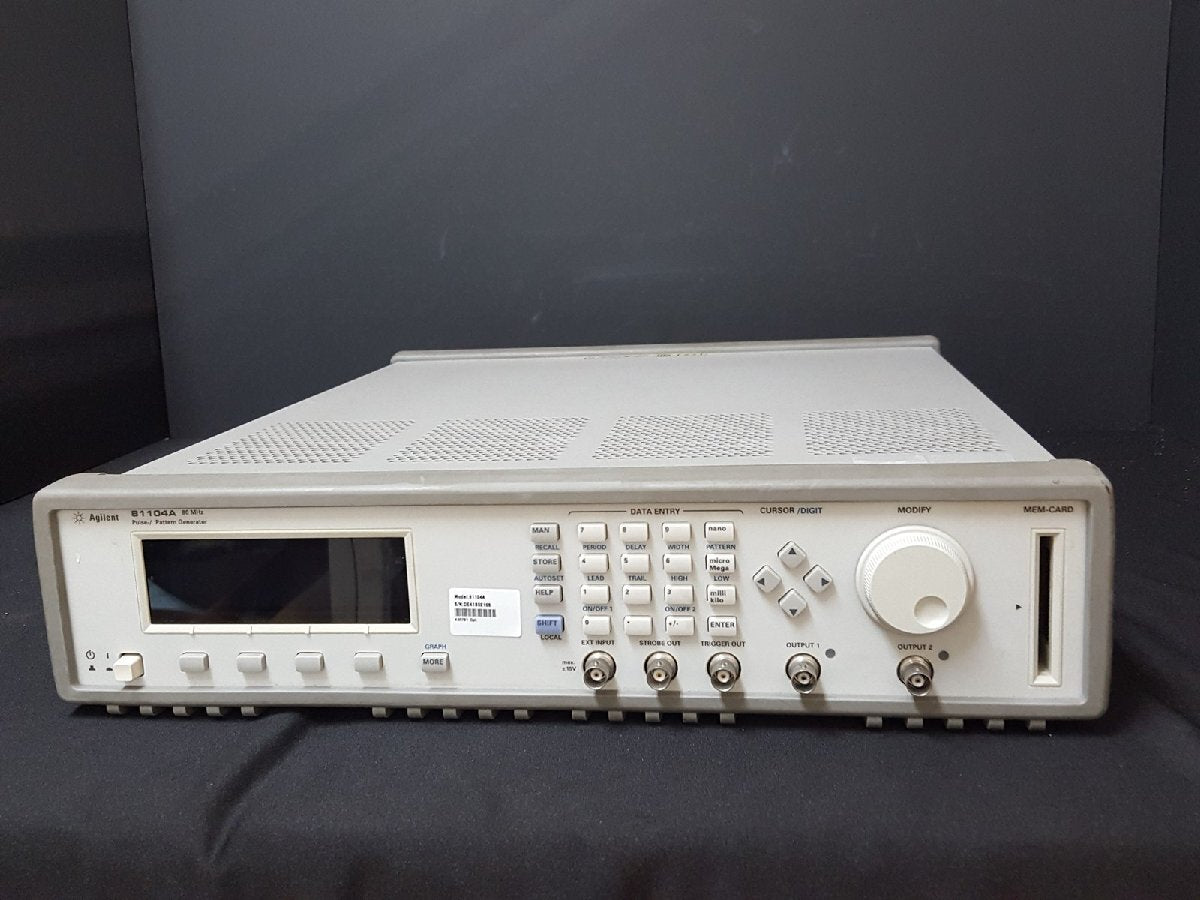 Agilent 81104A Pulse Pattern Generator 80MHz (as-is) [t1133241162]