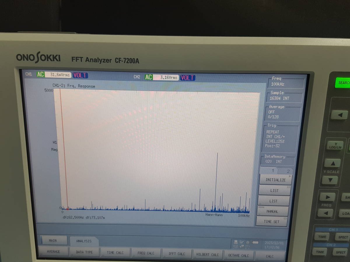Ono Sokki CF-7200A FFT Analyzer 2ch [p1133582606]