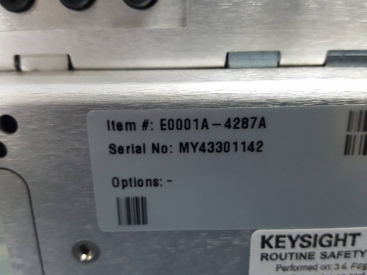 Agilent 4287A RF LCR Meter 1MHz-3GHz with Test Head [f1134531440]