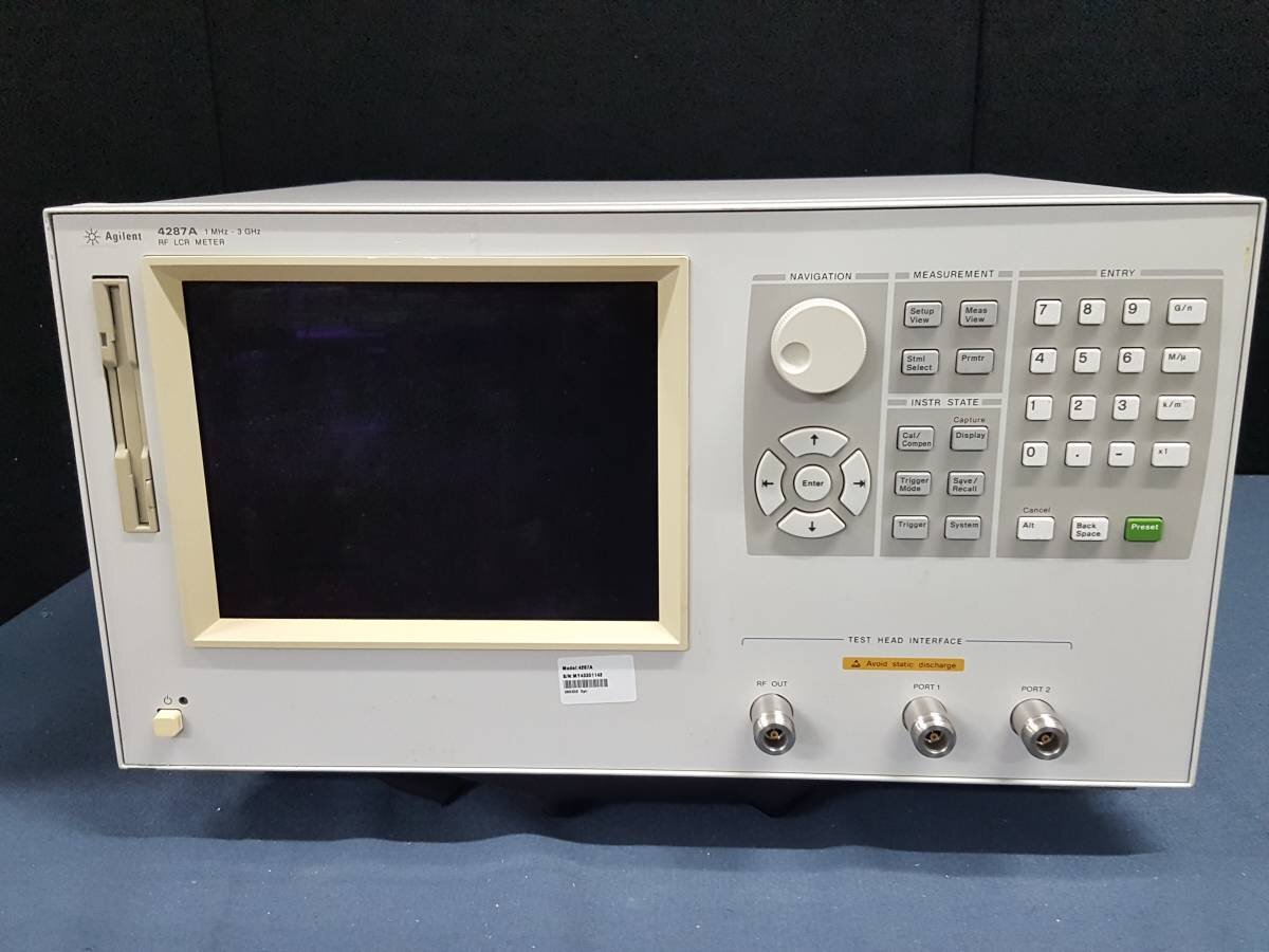 Agilent 4287A RF LCR Meter 1MHz-3GHz with Test Head [f1134531440]