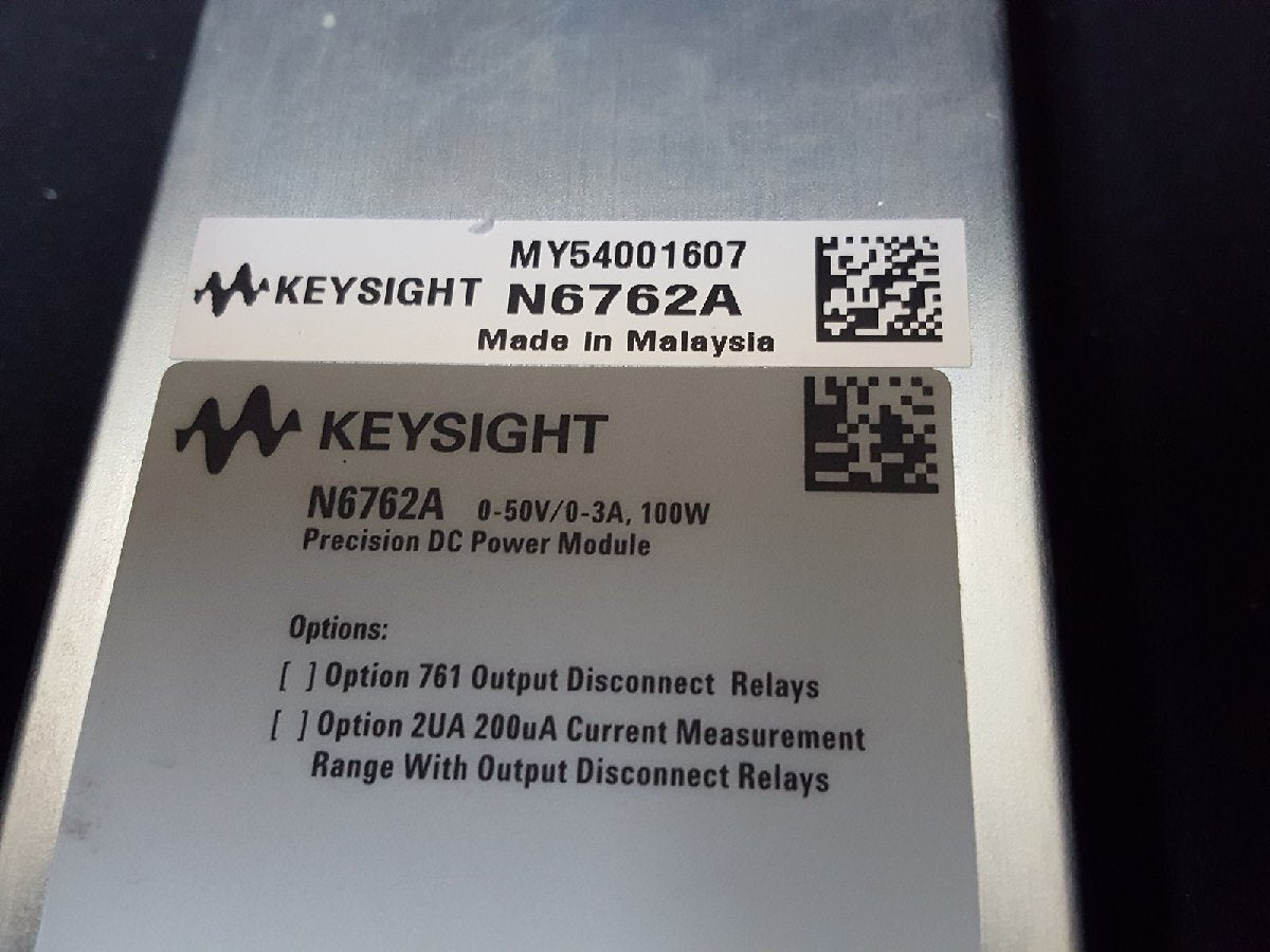 Keysight N6762A DC Power Module 50V 3A 100W [e1134591494]