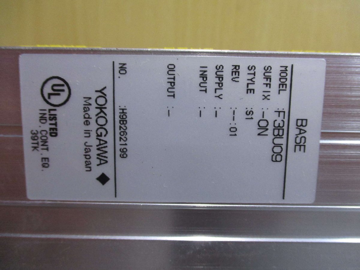YOKOGAWA PU20-ON/XD64-3N*4/YD64-1A*3 / LR01-0N / F3BU09 Product [w1135441863]