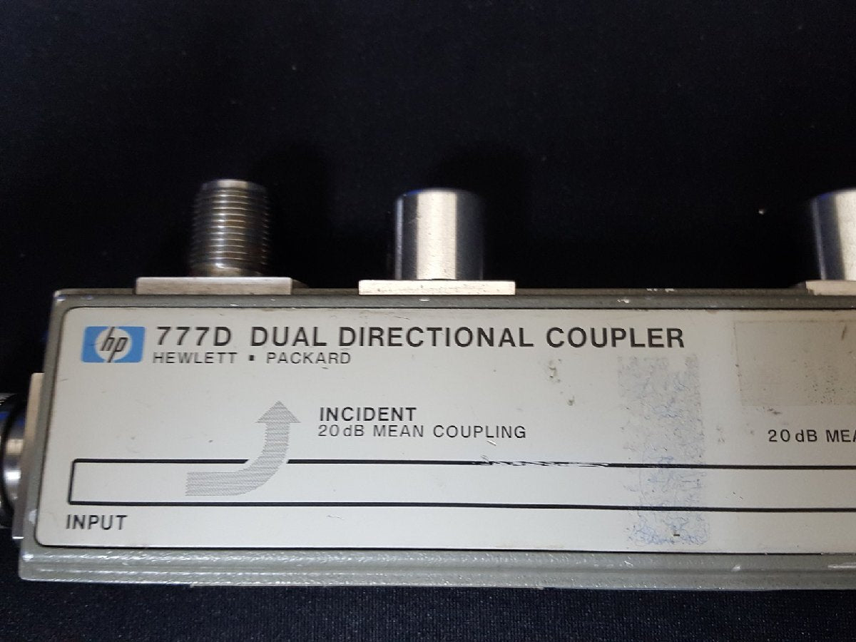 HP 777D Coaxial Dual-Directional Coupler 1.9GHz-4GHz [w1137452741]