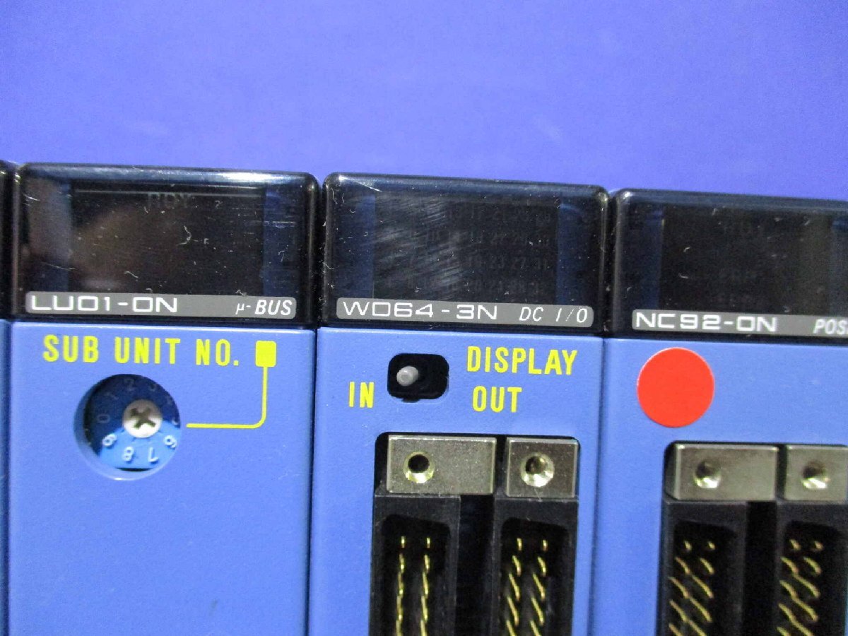 YUSHIN F3BU09-0N PU20-0N LU01-0N W064-3N NC92-0N NC92-0N*2 [o1137680984]
