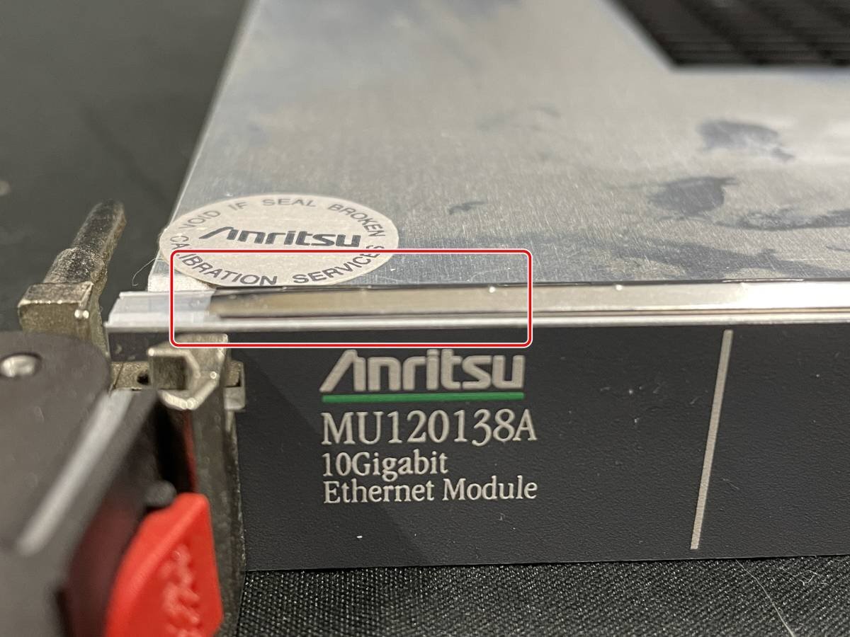 ★Stock clearance sale★ Anritsu MU120138A 10 Gigabit Ethernet Module MU120138A [3957]