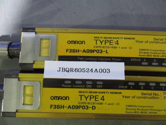 OMRON F3SH-A09P03-L&D Multi Beam Safety Sensor [c1138224985]
