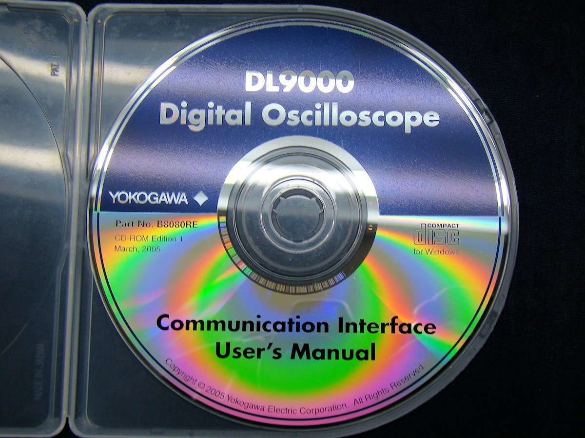 Yokogawa DL9040L Digital Oscilloscope 500MHz 5GS/s 4ch [c1138650044]