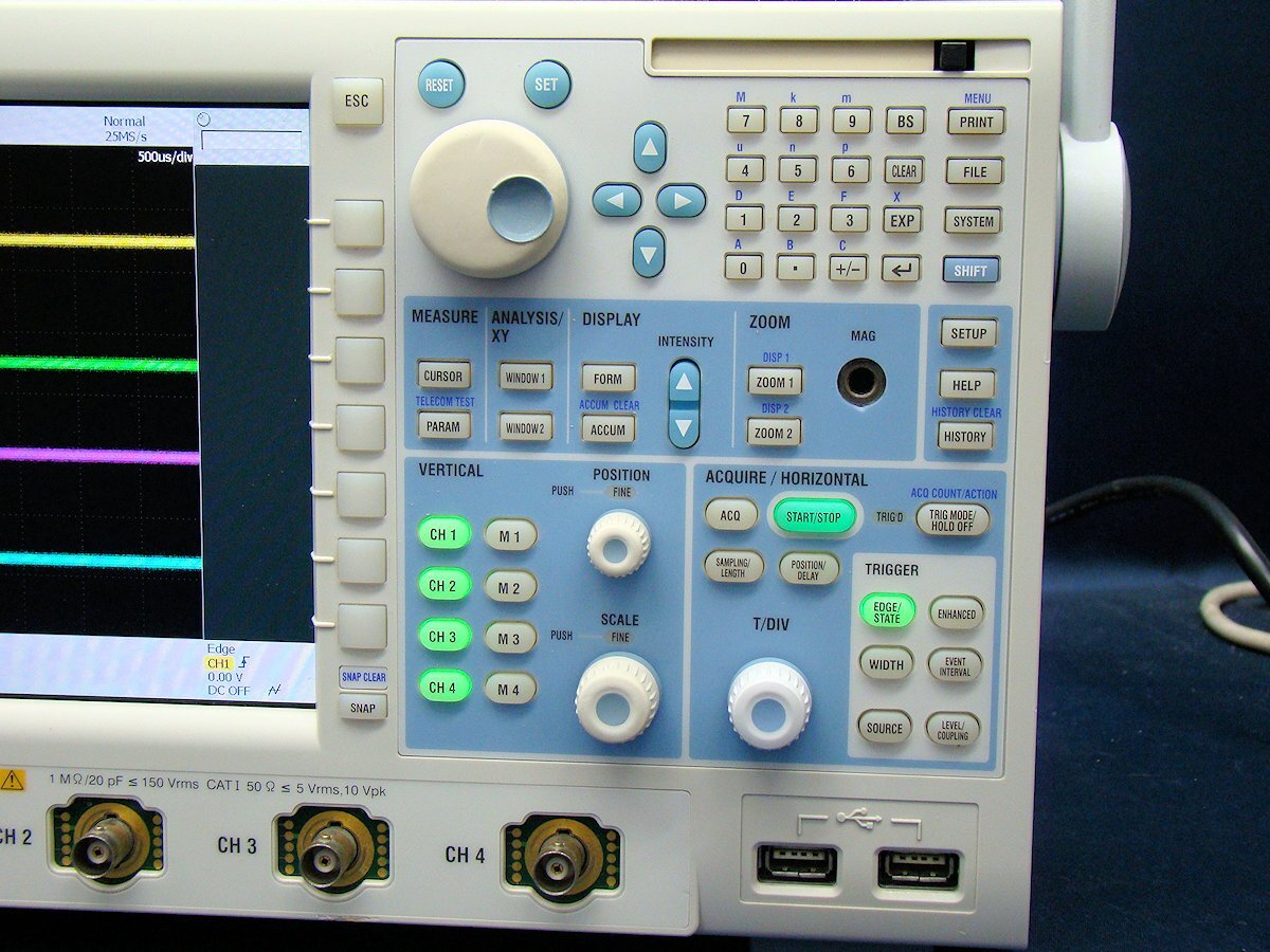 Yokogawa DL9040L Digital Oscilloscope 500MHz 5GS/s 4ch [c1138650044]