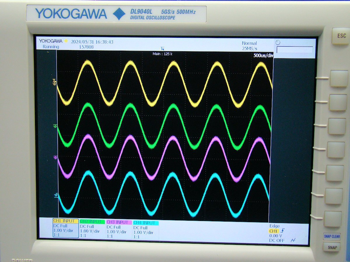 Yokogawa DL9040L Digital Oscilloscope 500MHz 5GS/s 4ch [c1138650044]