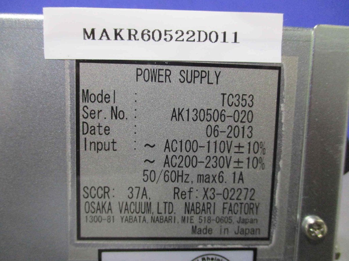 OSAKA POWER SUPPLY TC353 [j1138780967]
