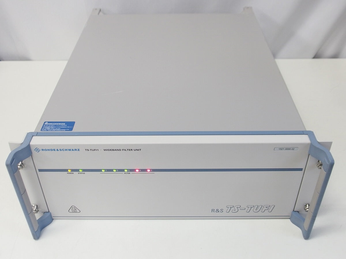 Rohde & Schwarz TS-TUFI1 Wideband Filter Unit 1521.0000.02 [c1139013687]