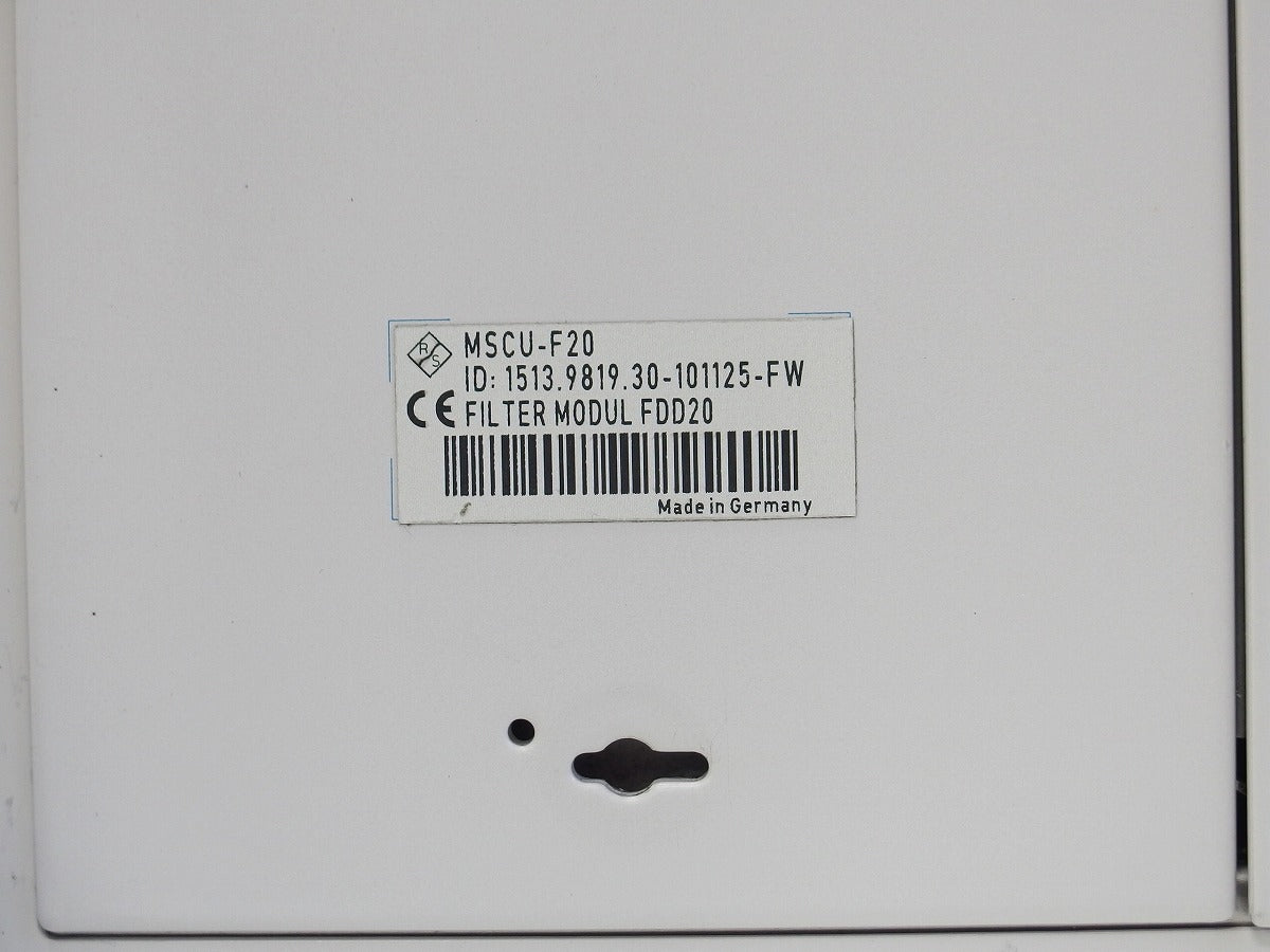 Rohde & Schwarz MSCU F20/F225/F56/F8/F21 Module Frame 1513.8506.02 [j1139032205]