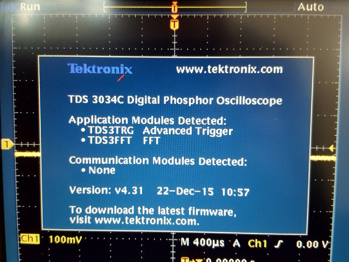 Tektronix TDS3034C Digital Phosphor Oscilloscope 300MHz 4ch 5GS/s [t1139282614]