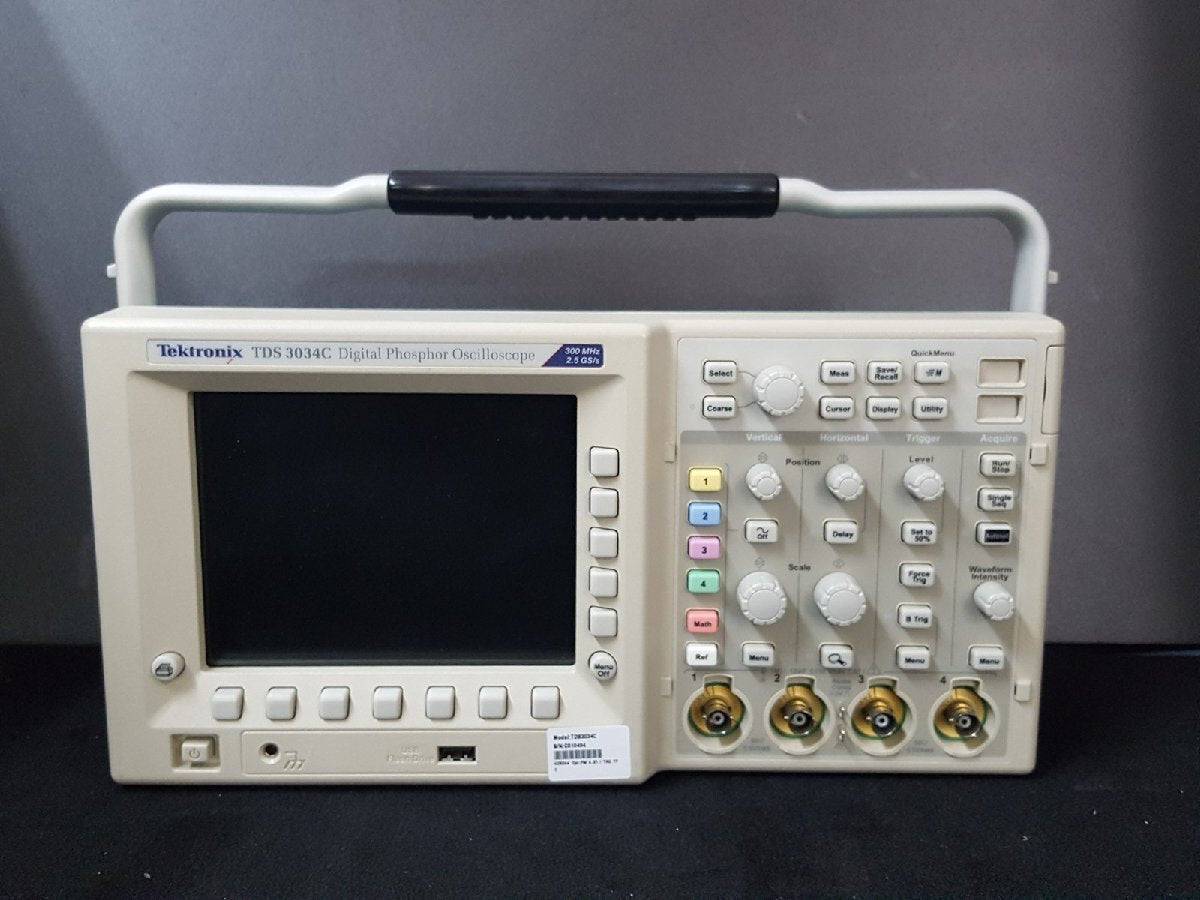 Tektronix TDS3034C Digital Phosphor Oscilloscope 300MHz 4ch 5GS/s [t1139282614]