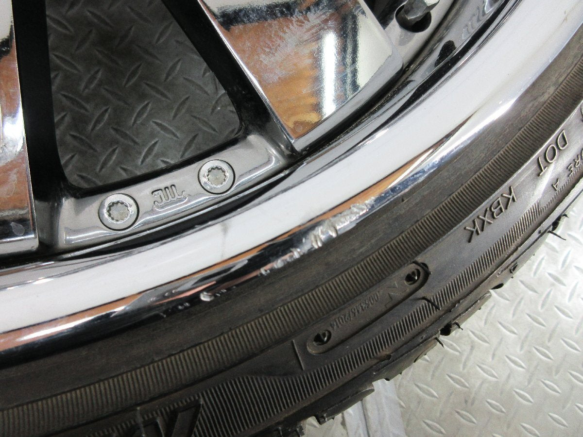 ■Used tire wheel■ AME AUTO MOBILE ENGINEERING 20 inch 9J +27 +34 5H 114.3 MAXTREK FORTIS T5 225/35R20 Cheap No shipping Fee K235 [d1139545900]