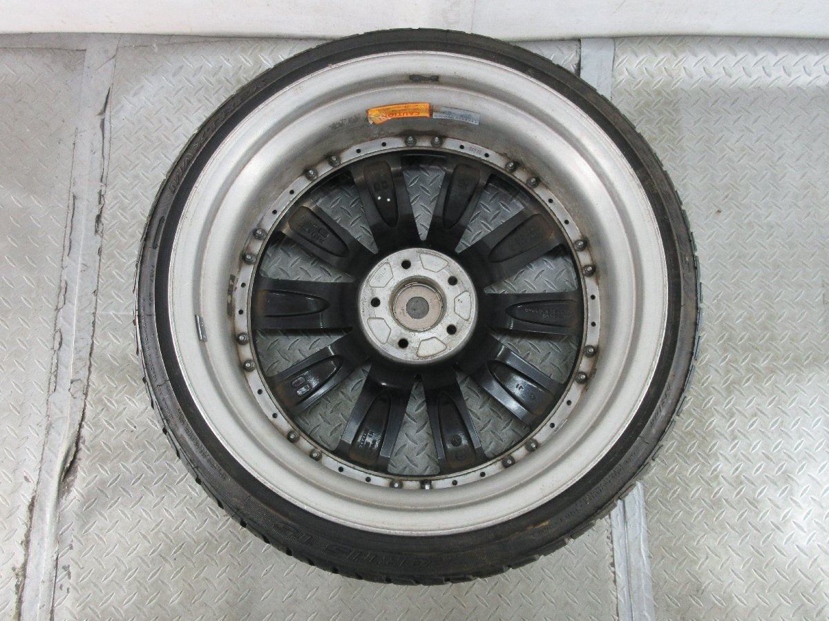 ■Used tire wheel■ AME AUTO MOBILE ENGINEERING 20 inch 9J +27 +34 5H 114.3 MAXTREK FORTIS T5 225/35R20 Cheap No shipping Fee K235 [d1139545900]