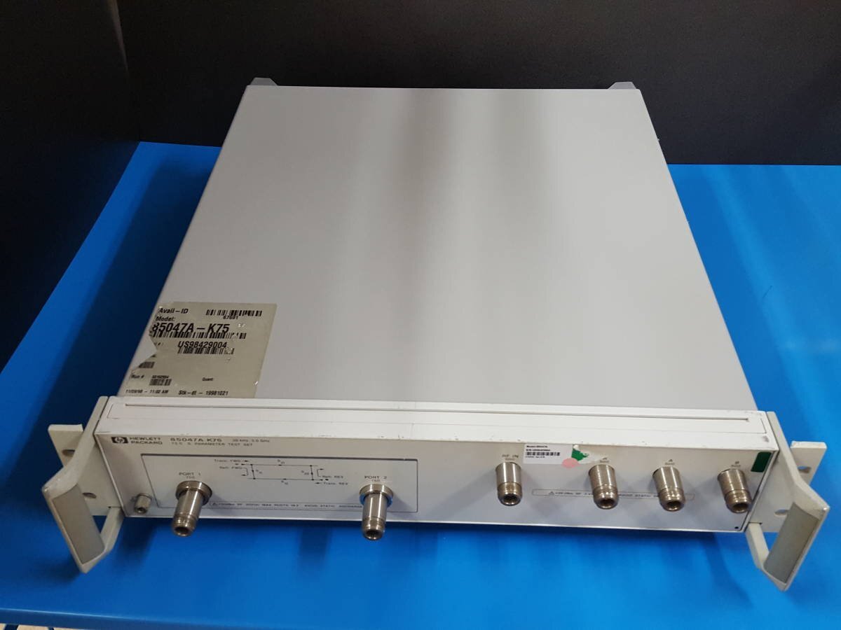 HP 85047A K75 S-Parameter Test Set 300kHz-3GHz 75 Ohm [n1140102769]