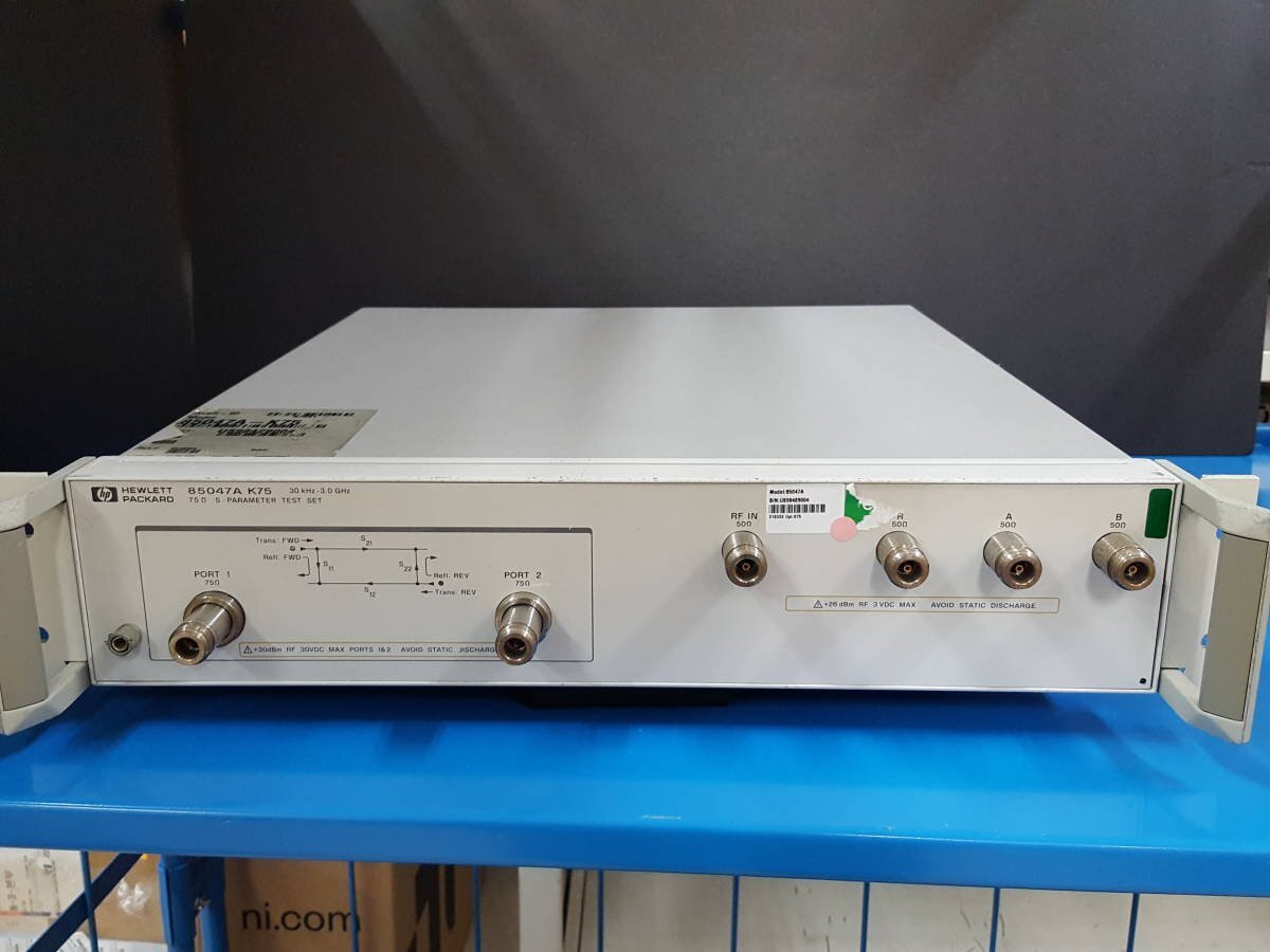 HP 85047A K75 S-Parameter Test Set 300kHz-3GHz 75 Ohm [n1140102769]
