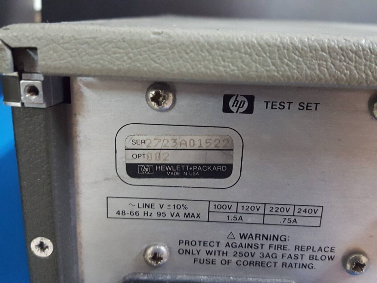 HP 8515A S-Parameter Test Set 45MHz-26.5GHz [p1140115836]