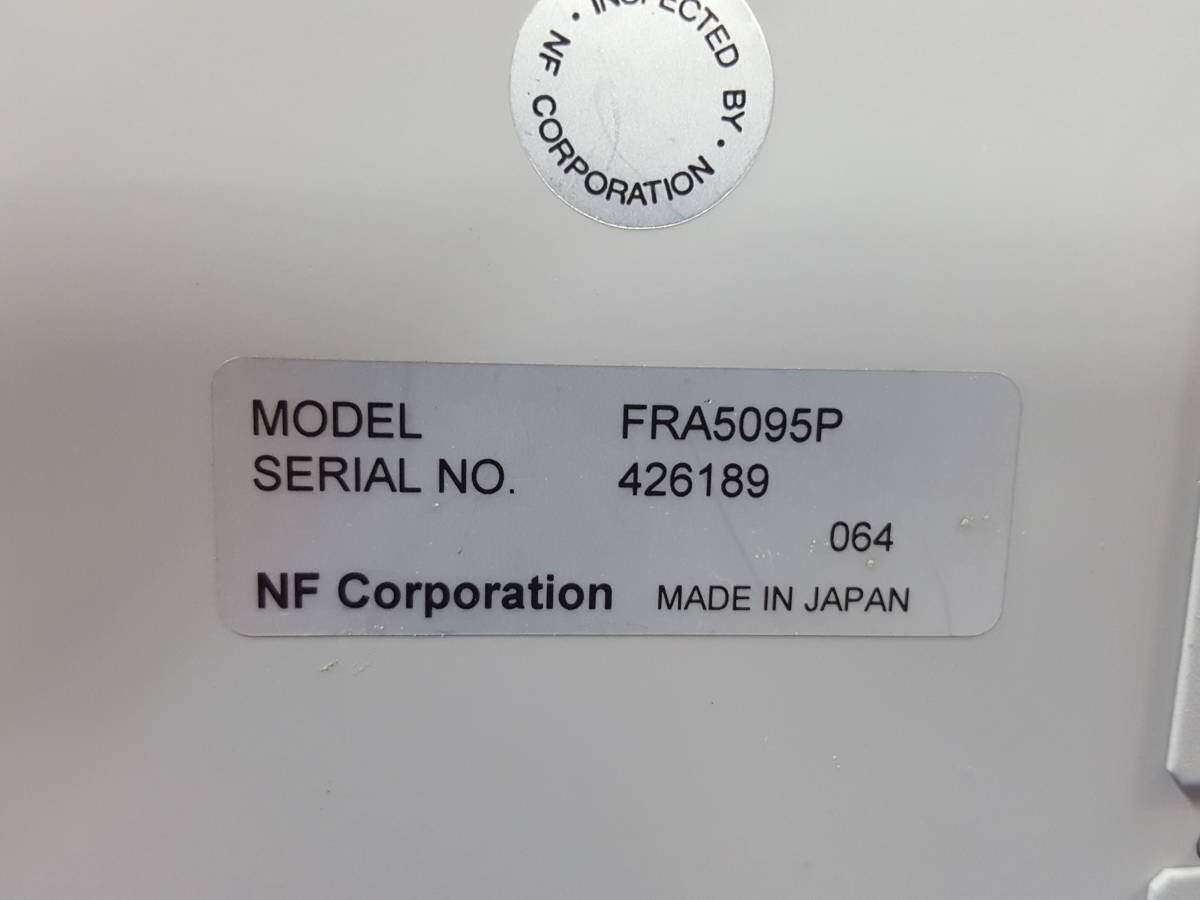 NF FRA5095 Frequency Response Analyzer 0.1mHz-2.2MHz [f1140203918]