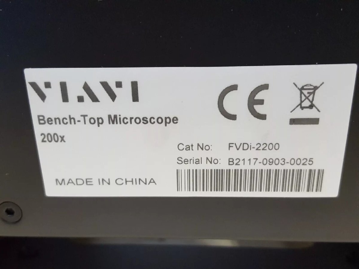 VIAVI FVDi-2200 Bench-Top Microscope 200x [f1140238309]