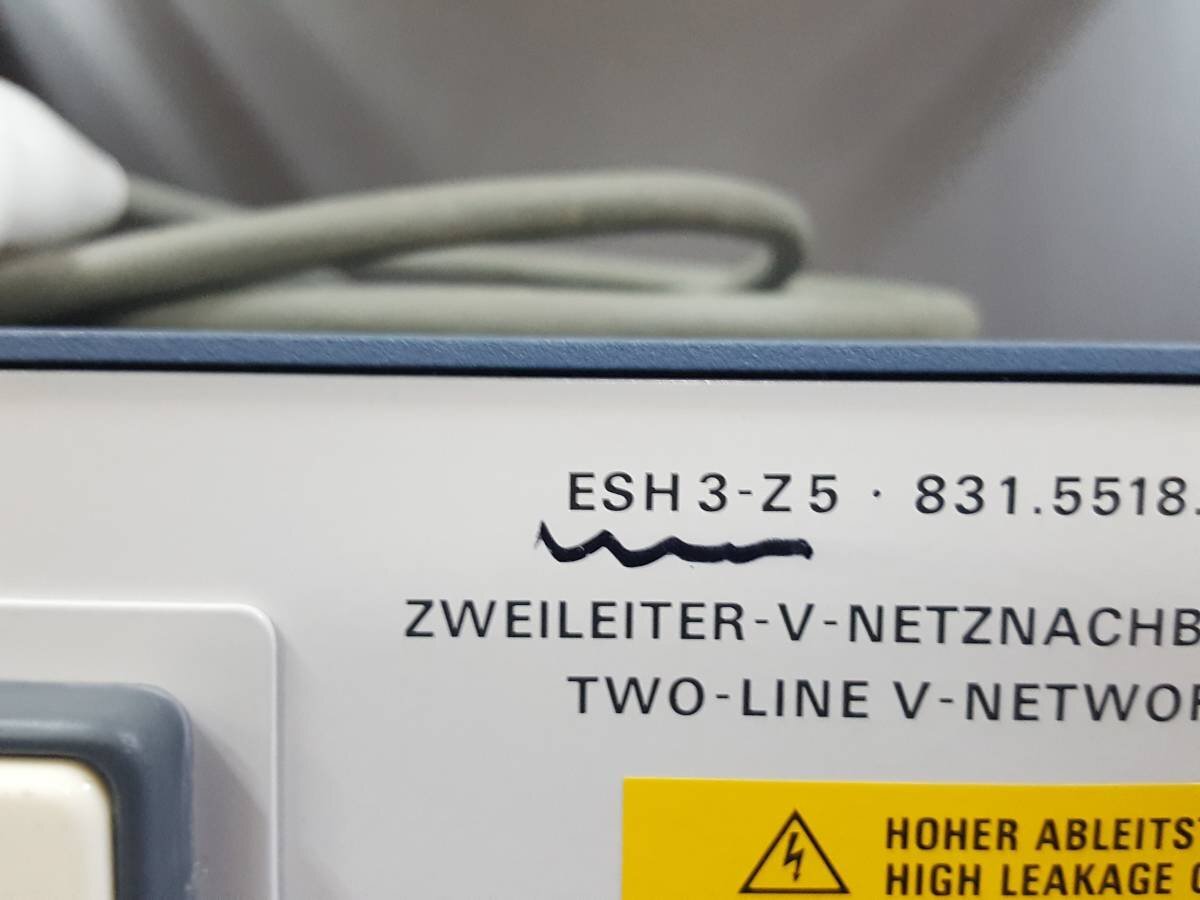R&S ESH3-Z5 Two-Line V-Network [n1140231530]