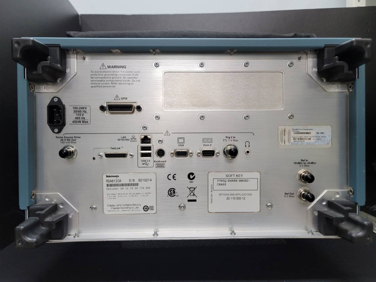 Tektronix RSA6120A Real Time Spectrum Analyzer 9kHz-20GHz (as-is) [b1140253687]