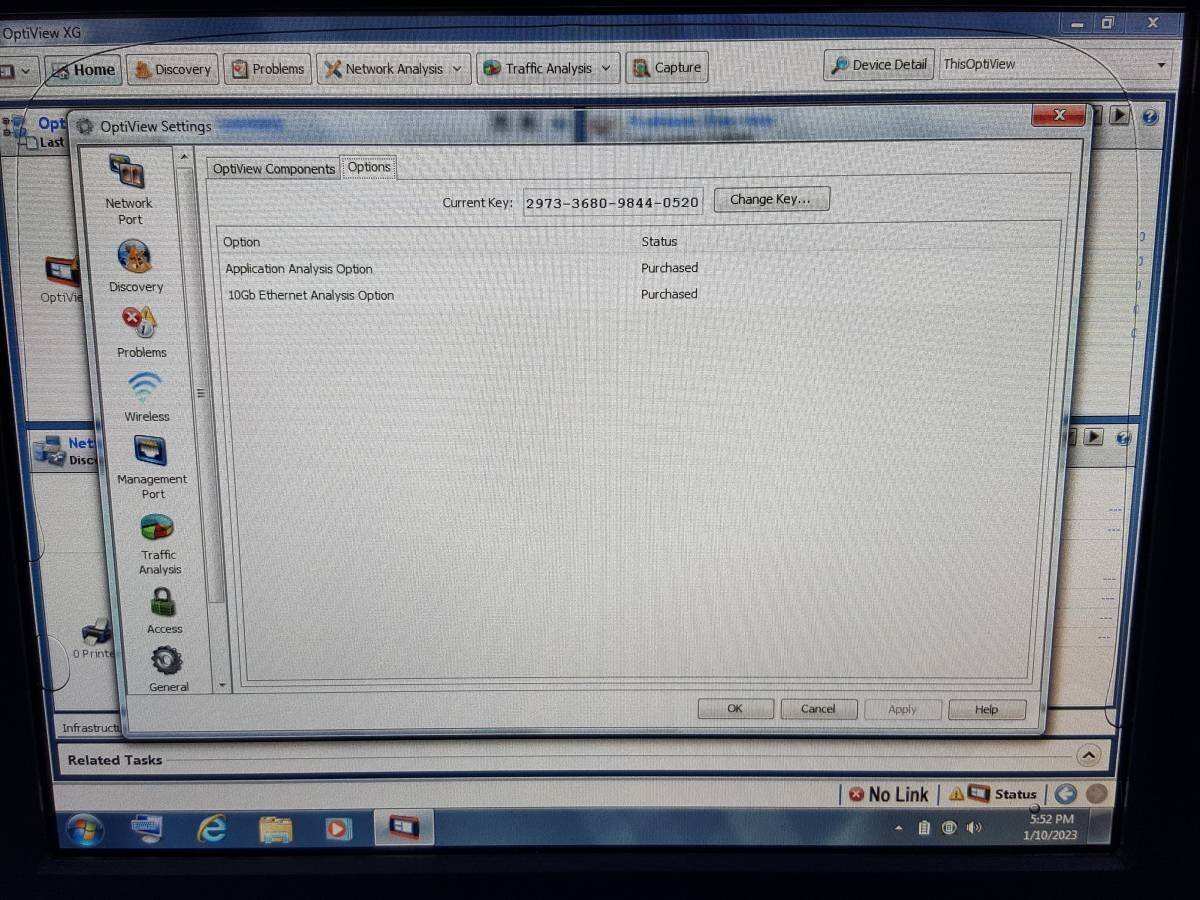 Fluke Networks OptiView XG 10G Network Analysis Tablet [x1140407035]