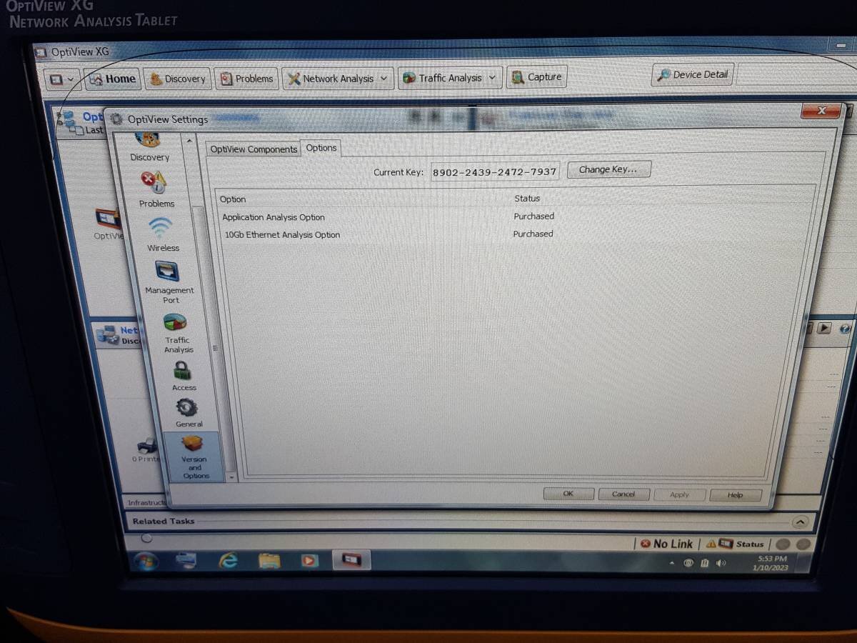 Fluke Networks OptiView XG 10G Network Analysis Tablet [f1140417729]
