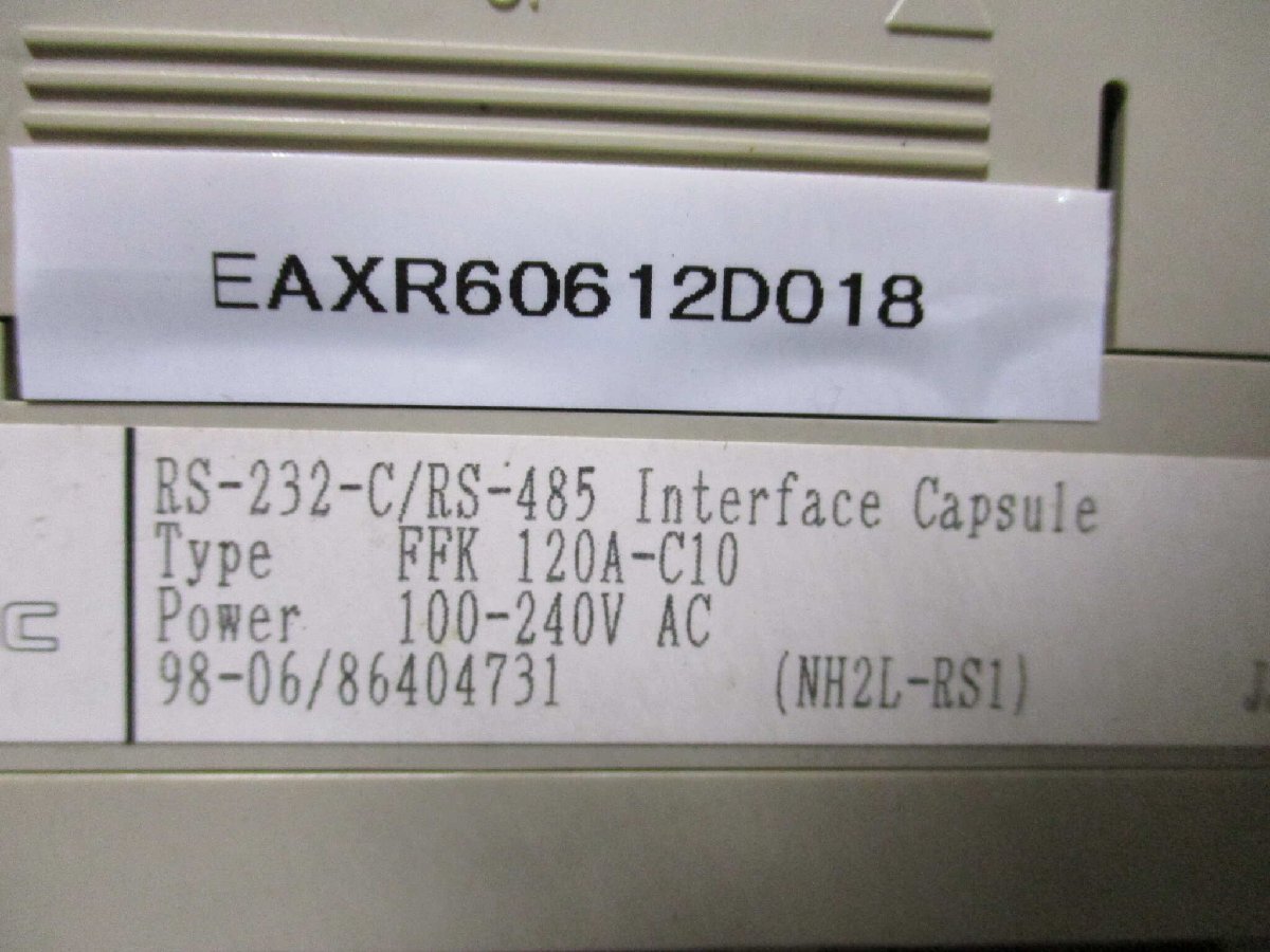 Fuji Electric FFK120A-C10 MICREX-F RS-232-C/RS-485 Interface Capsule [r1140653298]