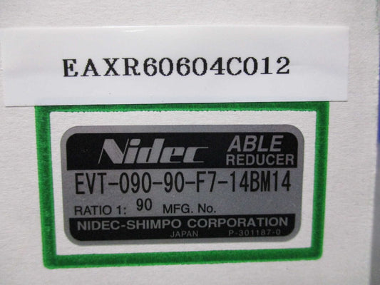 NIDEC SHIMPO EVT-090-90-F7-14BM14 Reducer [s1140685442]